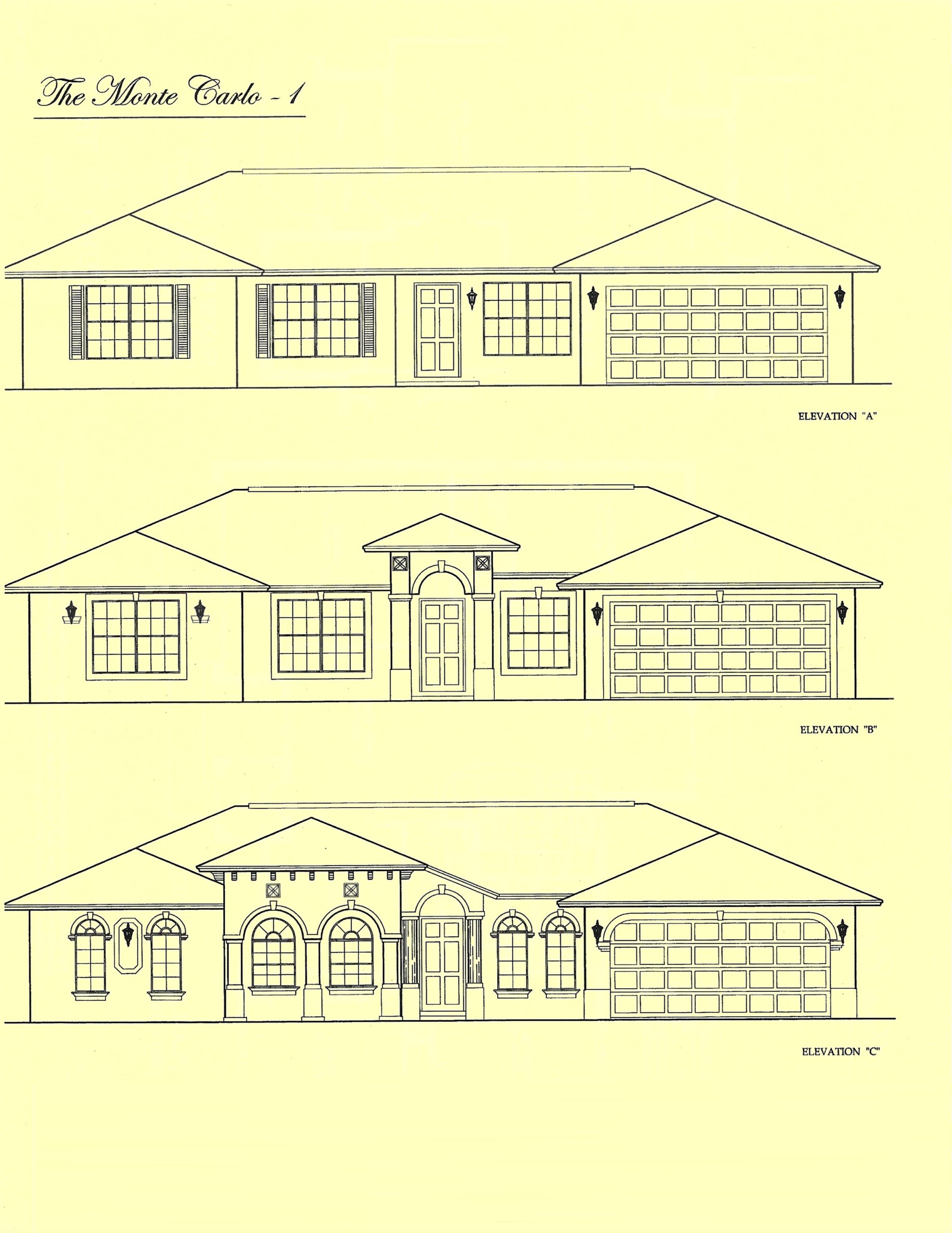 Front Elevations