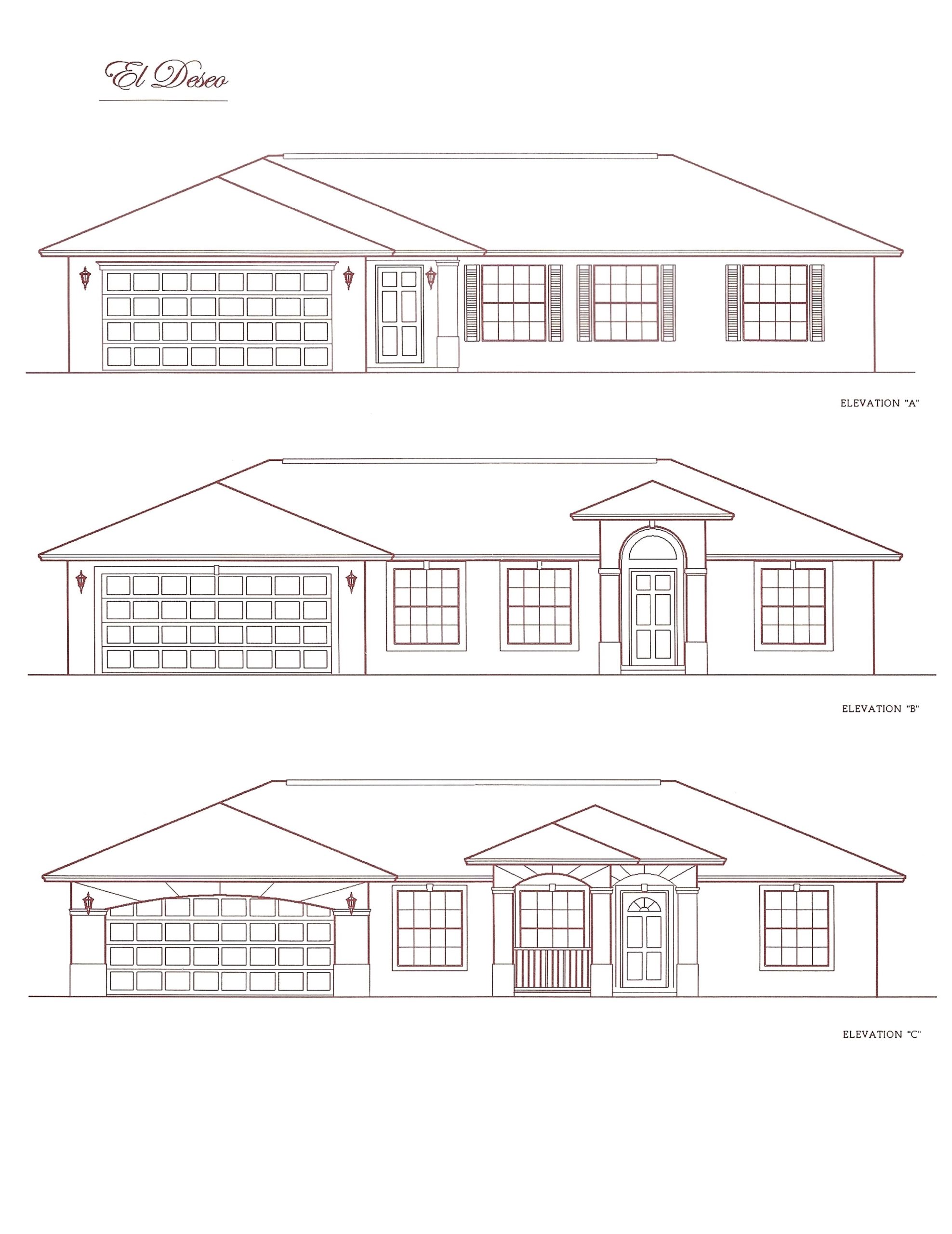 Front Elevations