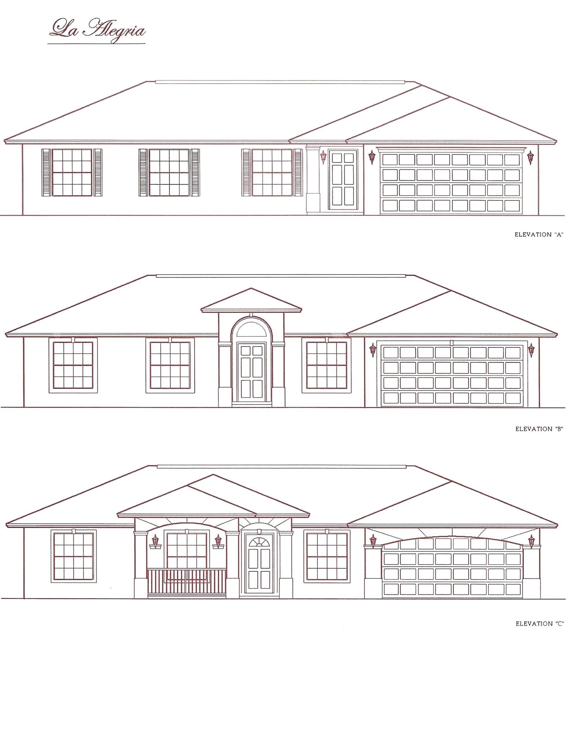 Front Elevations